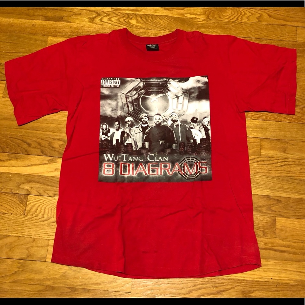 Vintage 2008 Wu-Tang Clan 8 Diagrams Tour Rap Tee